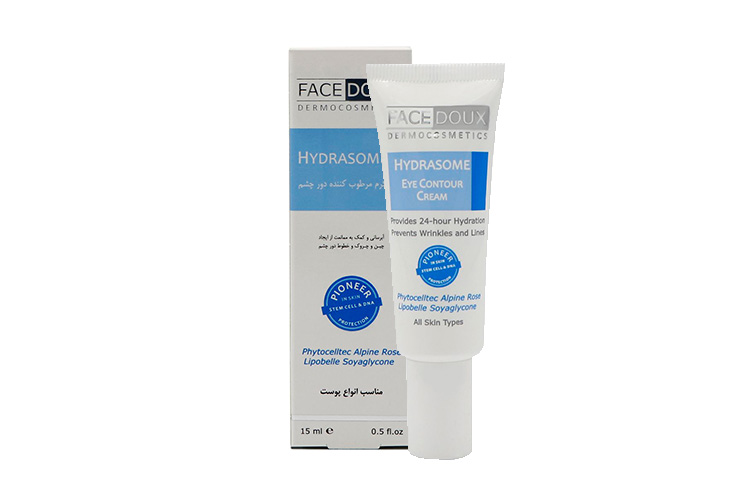 کرم مرطوب کننده دور چشم هیدرازوم فیس دوکس